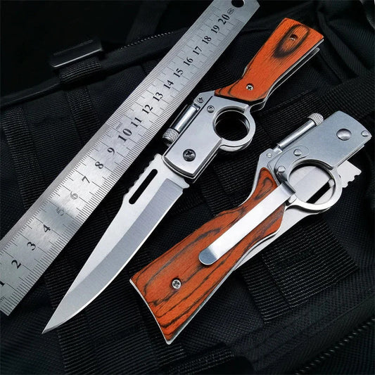 🎁Outdoor Stainless Steel Portable Floding Knife