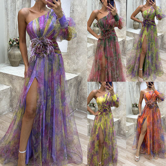 🌸Spring Specials 50% OFF🌸 Women's Tulle Irregular Gown Dresses