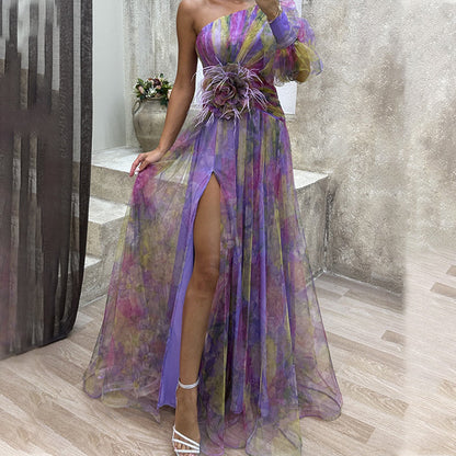 🌸Spring Specials 50% OFF🌸 Women's Tulle Irregular Gown Dresses