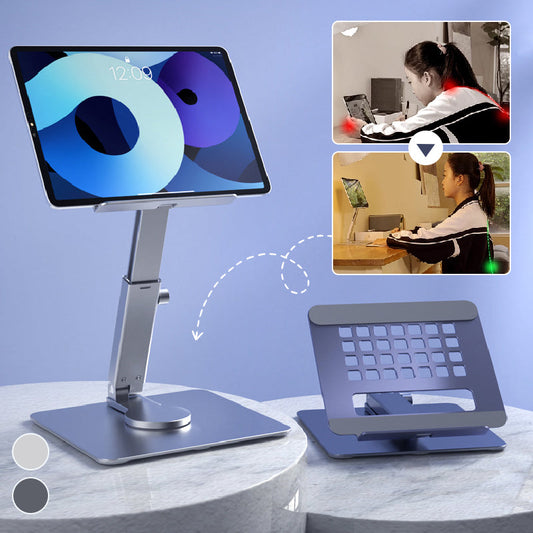 Multipurpose Foldable Adjustable Tablet Stand