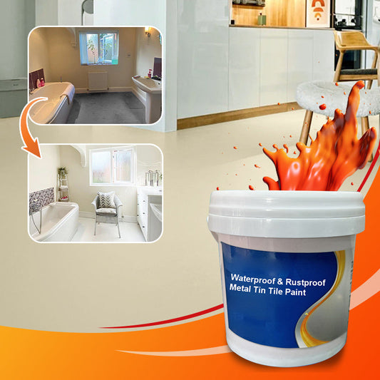 Waterproof & Rustproof Metal Tin Tile Paint