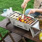 🔥Stainless Steel Folding Outdoor Barbecue