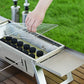 🔥Stainless Steel Folding Outdoor Barbecue