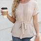 2025 New Product Promotion 50%🎉Women’s Tie Waist Peplum Top